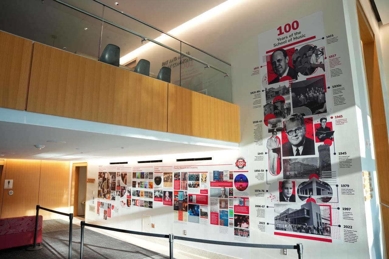 two -story wall decal