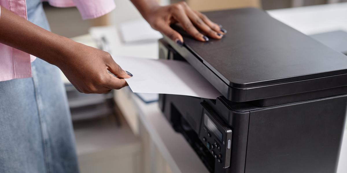 student printing