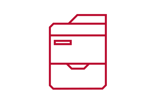 Icon of a printer